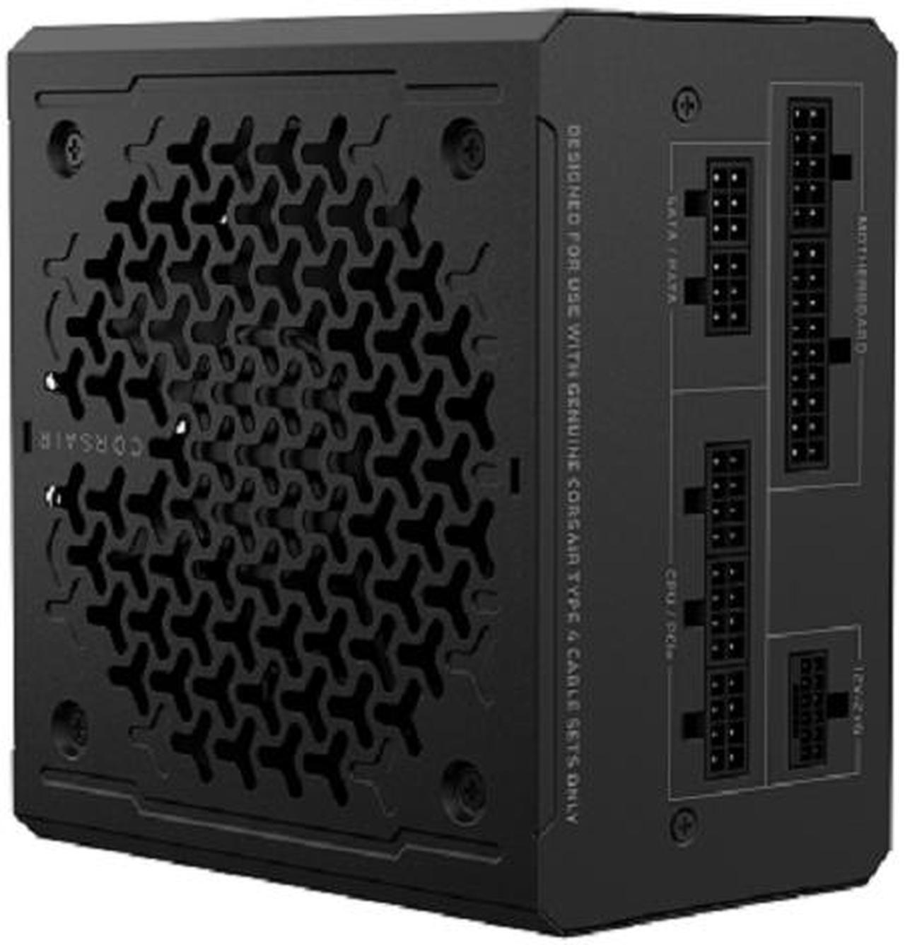 Alt view image 6 of 9 - CORSAIR RMx Series RM850e 850 W ATX (ATX 3.1 Compatible) Cybenetics Gold Full Modular Power Supply