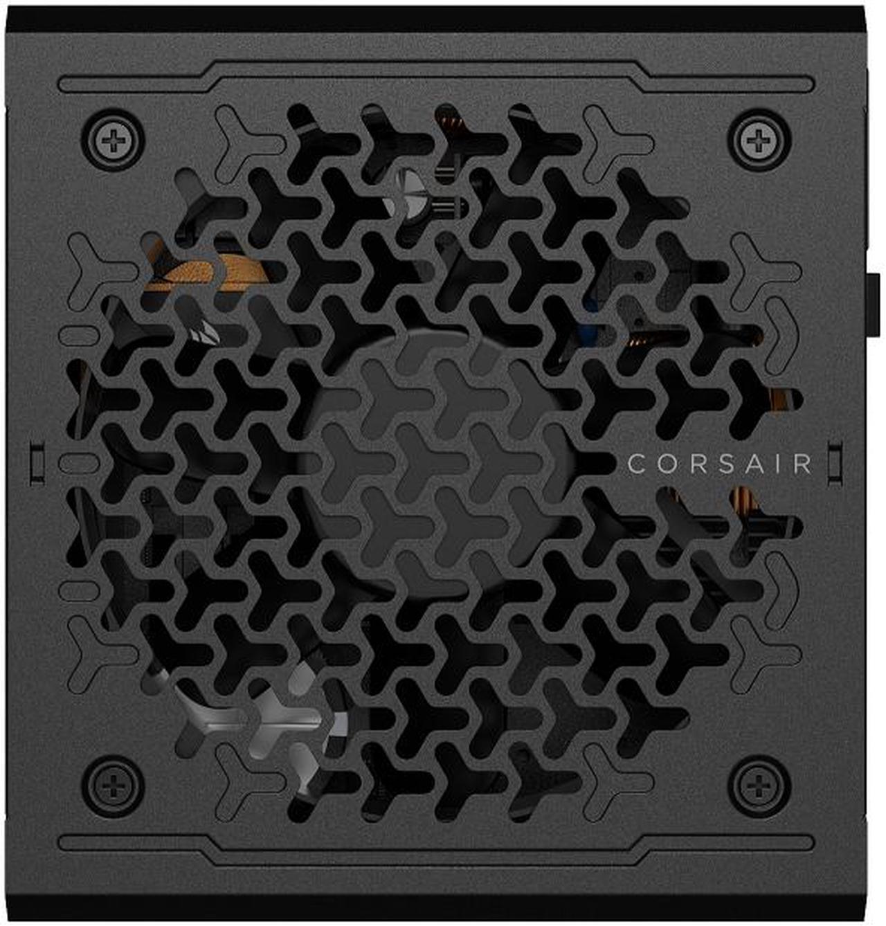 Alt view image 8 of 9 - CORSAIR RMx Series RM850e 850 W ATX (ATX 3.1 Compatible) Cybenetics Gold Full Modular Power Supply