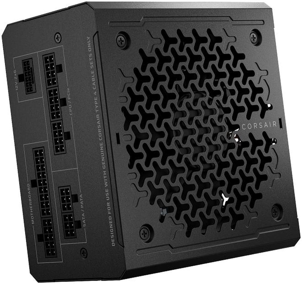 Alt view image 9 of 9 - CORSAIR RMx Series RM850e 850 W ATX (ATX 3.1 Compatible) Cybenetics Gold Full Modular Power Supply