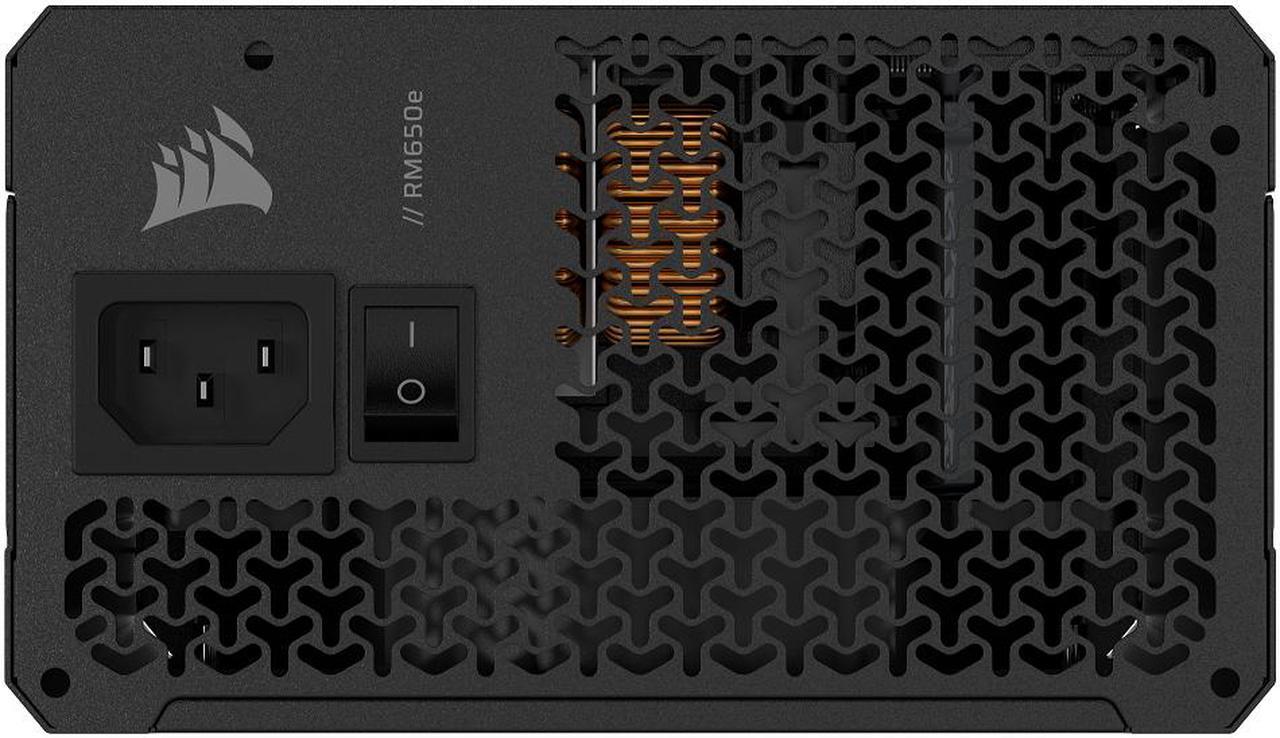 Alt view image 5 of 9 - CORSAIR RMx Series RM650e 650 W ATX 3.1 Compatible Cybenetics Gold Full Modular Power Supply