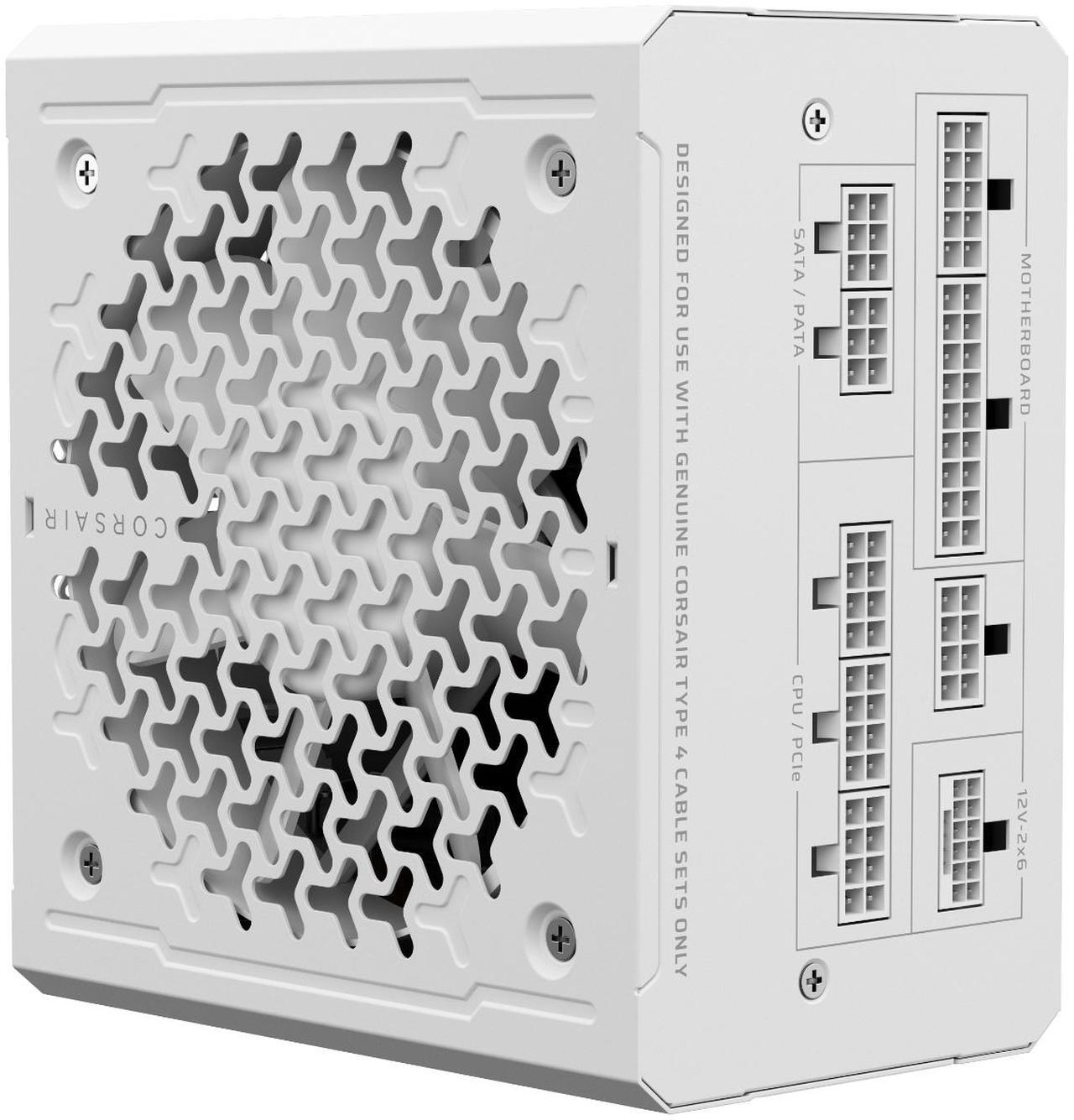 Alt view image 3 of 8 - CORSAIR RM1000e Fully Modular Low-Noise ATX Power Supply - ATX 3.1 & PCIe 5.1 Compliant - 105°C-Rated Capacitors - Cybenetics Gold Efficiency