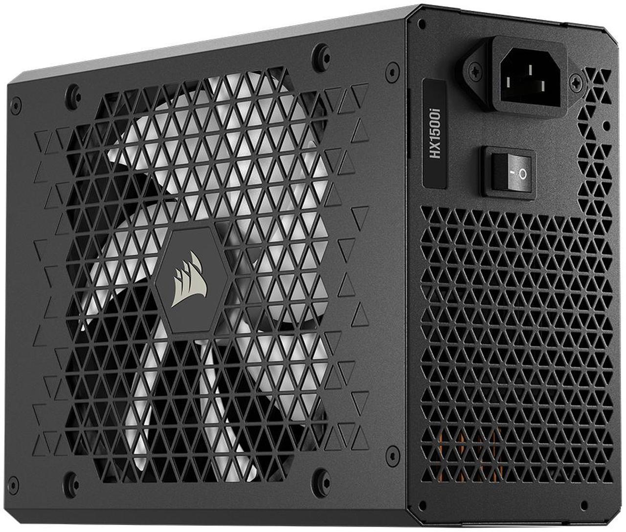 Alt view image 4 of 7 - CORSAIR HX1500i 1500 W ATX 3.1 Compatible Up to 92% efficiency Full Modular Power Supplies