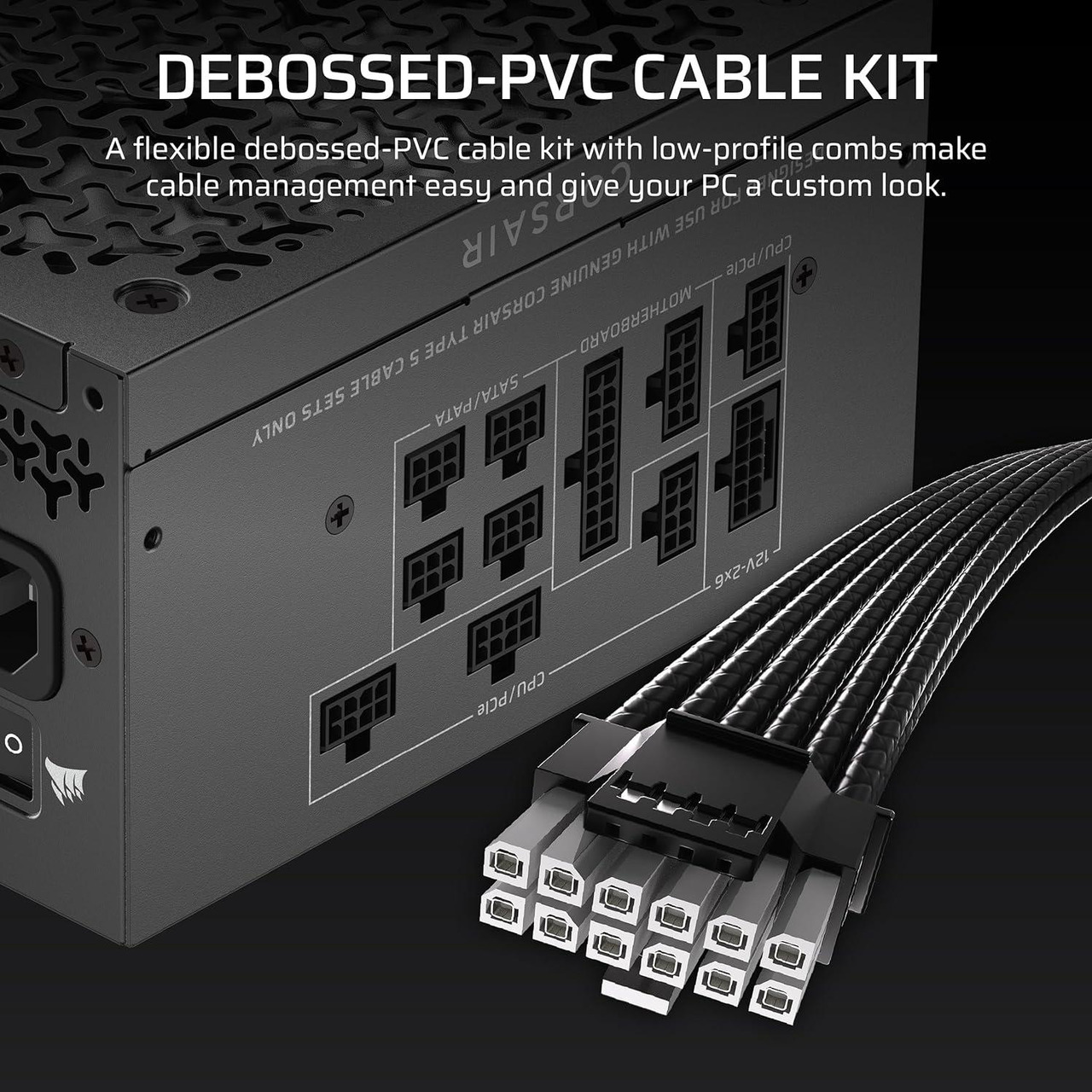 Open Box: CORSAIR RMx shift Series RM850x Fully Modular ATX Power Supply - Modular Side Interface - native 12V-2x6 cable - ATX 3.1 & PCIe 5.1 Compliant - Fan-CP-9020299-NA - Newegg.ca - Open Box condition - Image 14