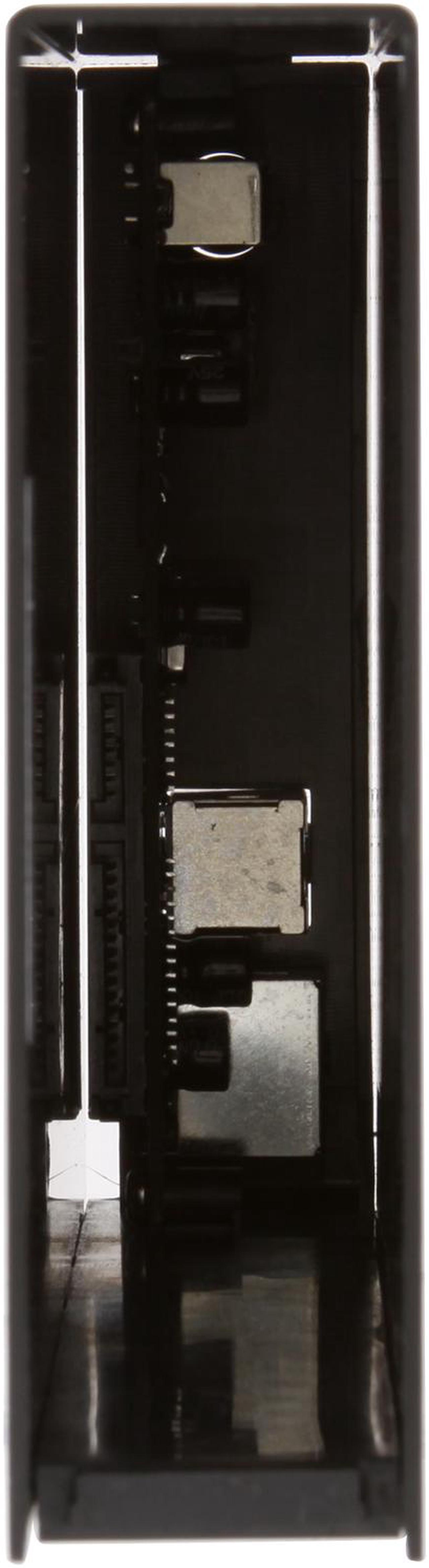 Alt view image 3 of 6 - BYTECC HD-35SU3-BK Aluminum 3.5" Black SATA I/II USB 3.0 External Enclosure