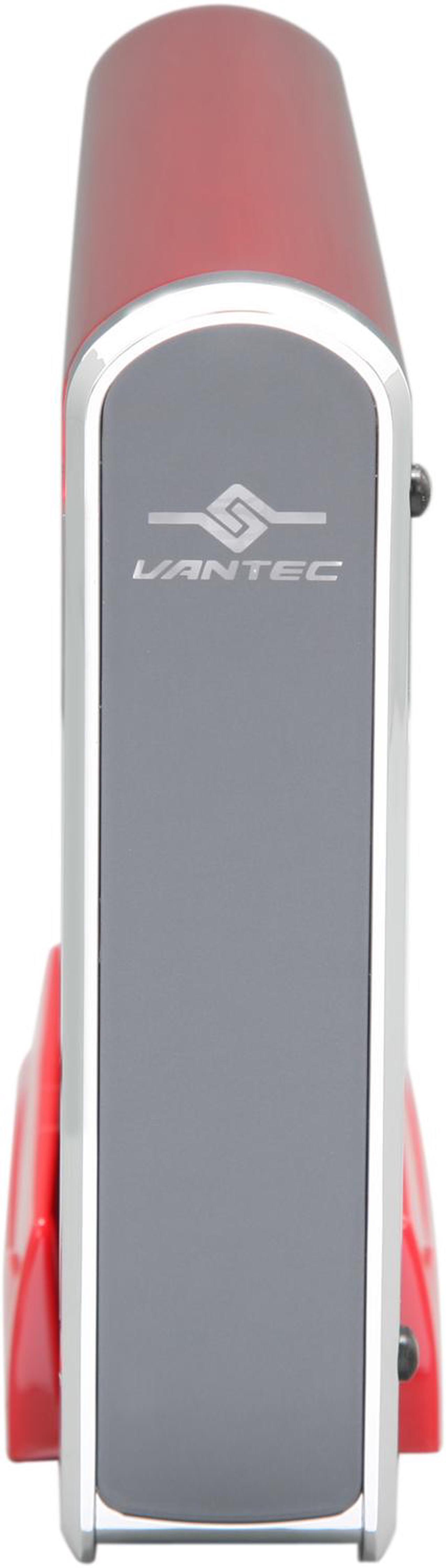 Alt view image 3 of 5 - Vantec NexStar 3 3.5" IDE to USB 2.0 External Hard Drive Enclosure (Brilliant Red) - Model NST-360U2-RD