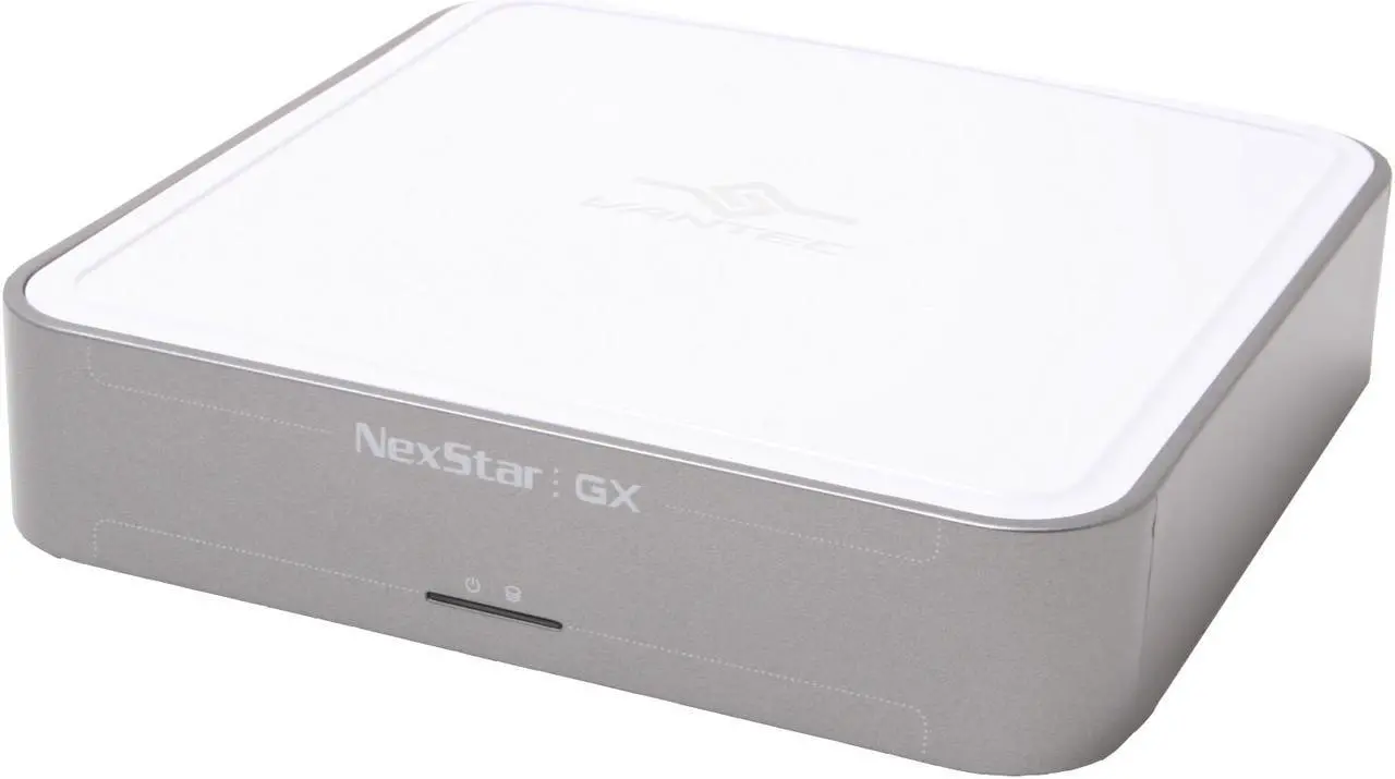 Main image of Vantec NexStar GX 3.5" IDE to USB 2.0 External Hard Drive Enclosure with 3-Port USB 2.0 Hub - Model NST-370GX