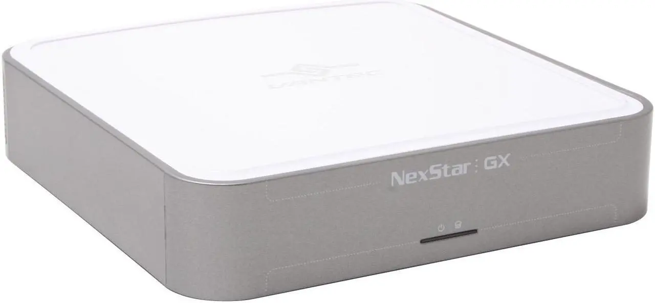 Alt view image 2 of 6 - Vantec NexStar GX 3.5" IDE to USB 2.0 External Hard Drive Enclosure with 3-Port USB 2.0 Hub - Model NST-370GX