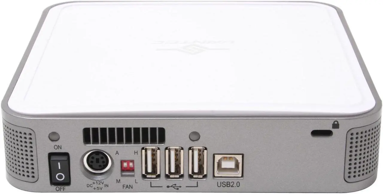 Alt view image 3 of 6 - Vantec NexStar GX 3.5" IDE to USB 2.0 External Hard Drive Enclosure with 3-Port USB 2.0 Hub - Model NST-370GX
