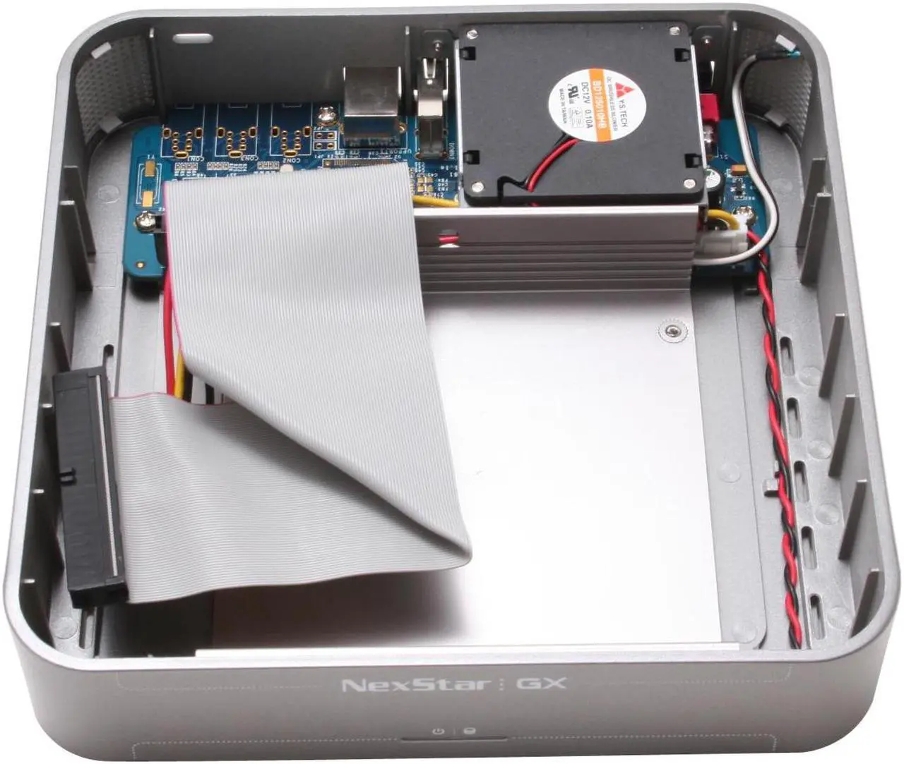 Alt view image 4 of 6 - Vantec NexStar GX 3.5" IDE to USB 2.0 External Hard Drive Enclosure with 3-Port USB 2.0 Hub - Model NST-370GX