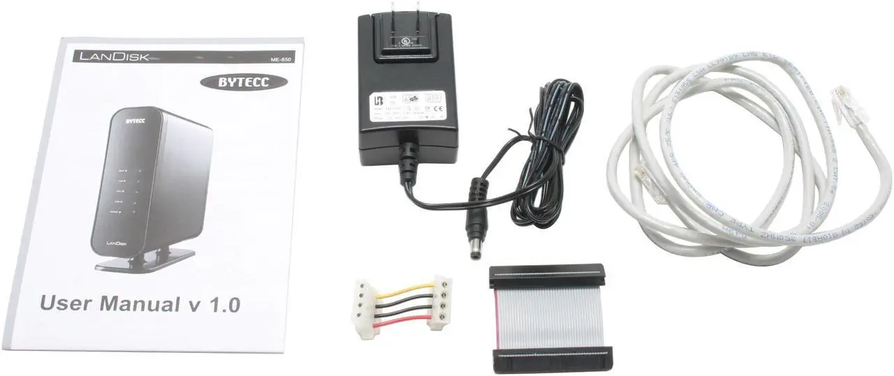 Alt view image 4 of 5 - BYTECC ME-850 Aluminum 3.5" Ultra ATA/133 Ethernet External Enclosure ( Share and store data through LAN )