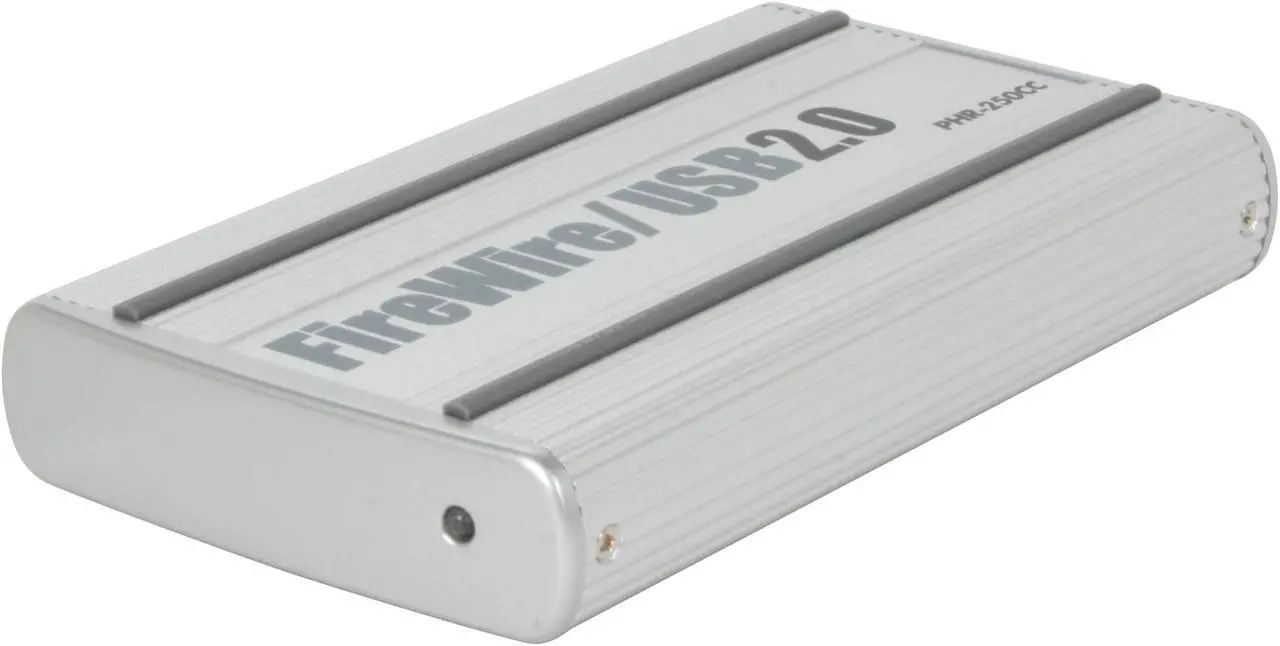 Main image of macally PHR-250CC Aluminum 2.5" IDE USB & 1394 External Enclosure