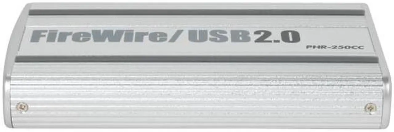 Alt view image 3 of 5 - macally PHR-250CC Aluminum 2.5" IDE USB & 1394 External Enclosure