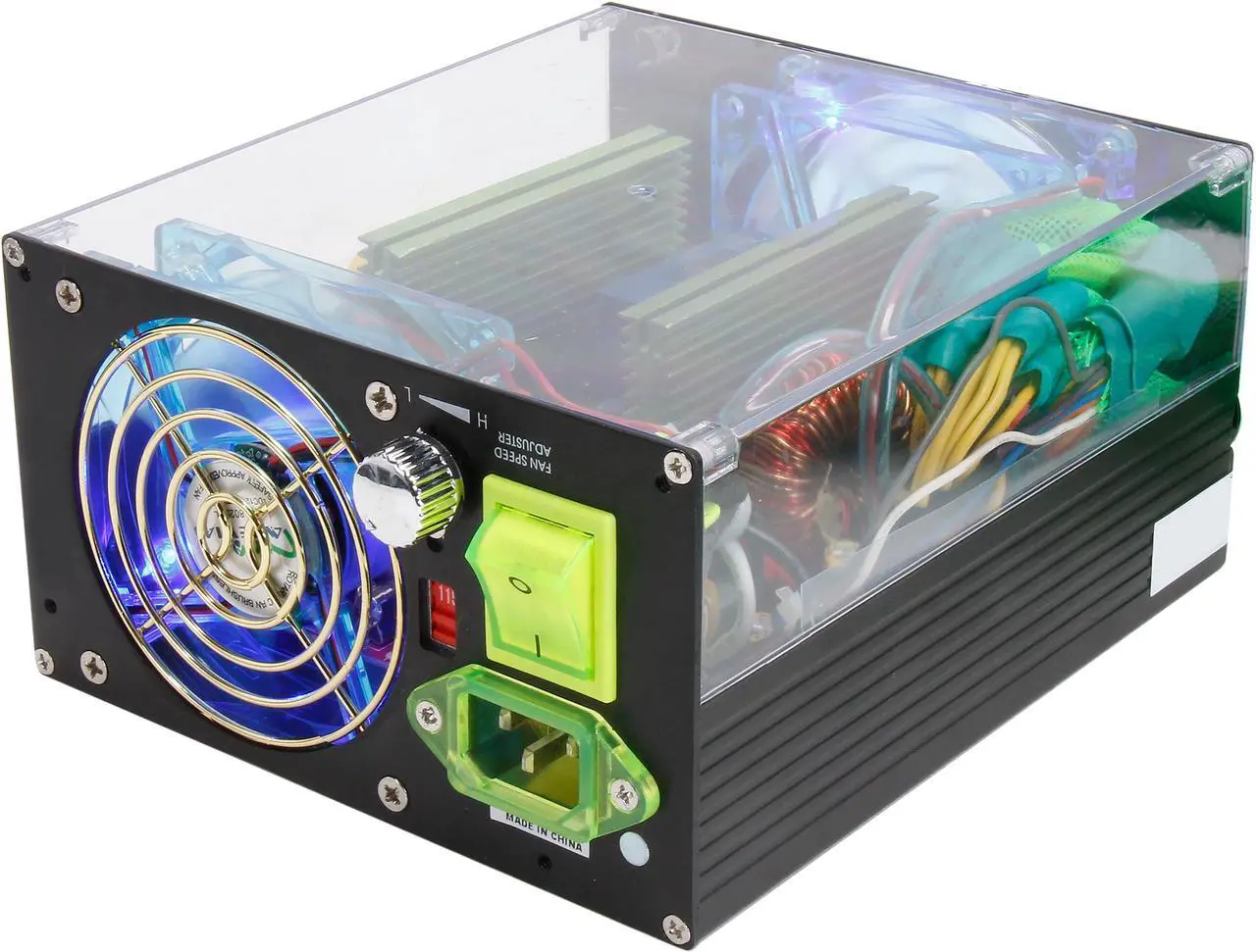 Main image of APEVIA See-Through ATX-AS500W-BK 500 W ATX12V Power Supply