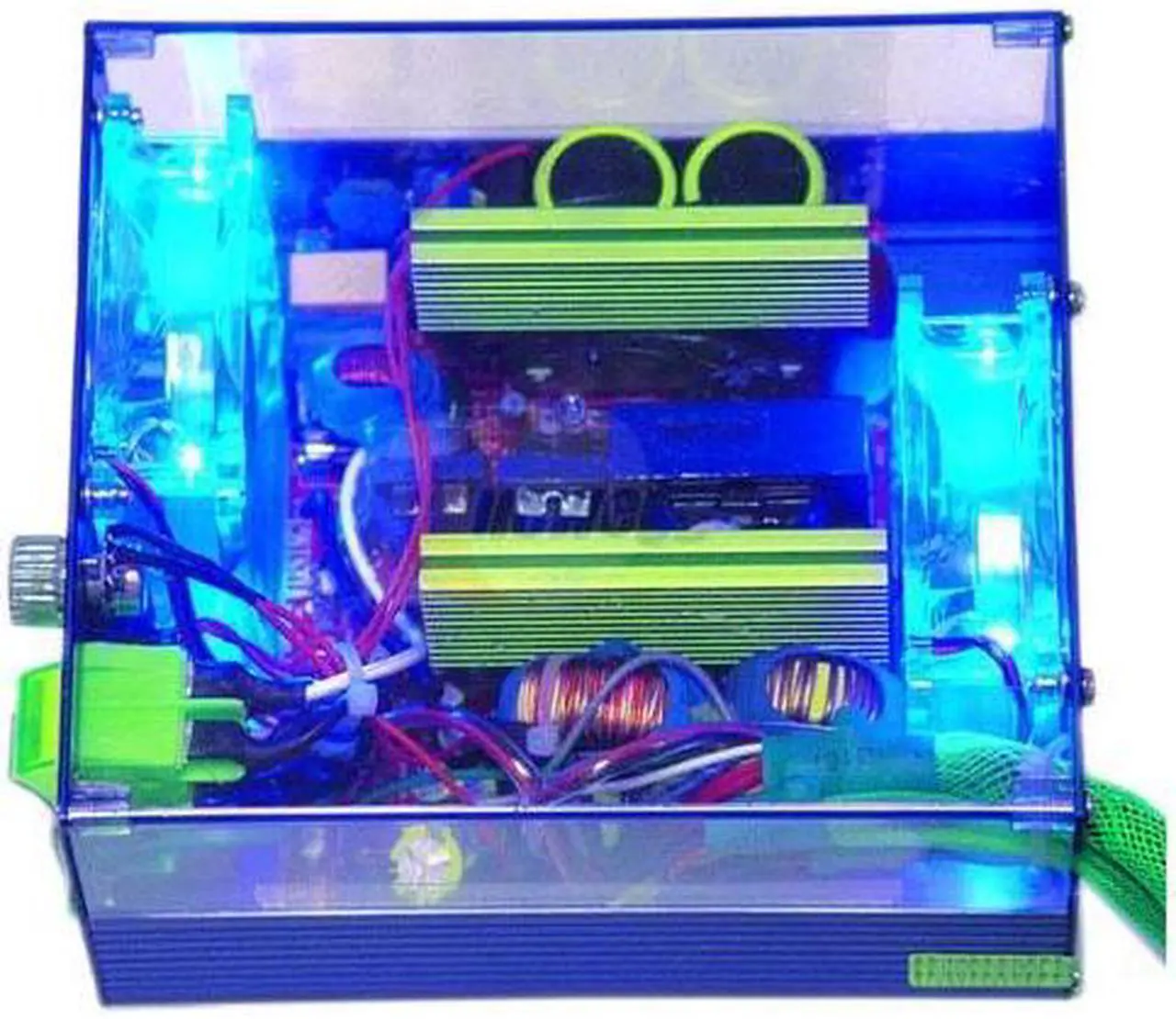 Alt view image 3 of 11 - APEVIA ATX-AS500W-BL 500 W ATX12V Power Supply