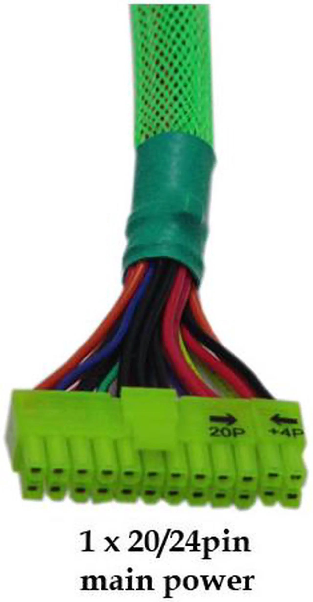 Alt view image 9 of 11 - APEVIA ATX-AS500W-BL 500 W ATX12V Power Supply