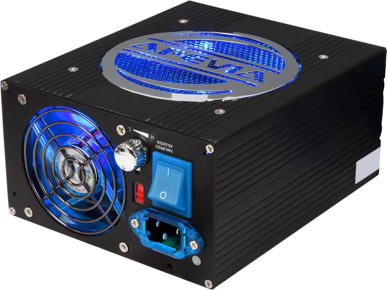 Main image of APEVIA ATX-AS680W-BL 680 W ATX12V / EPS12V SLI Ready Power Supply