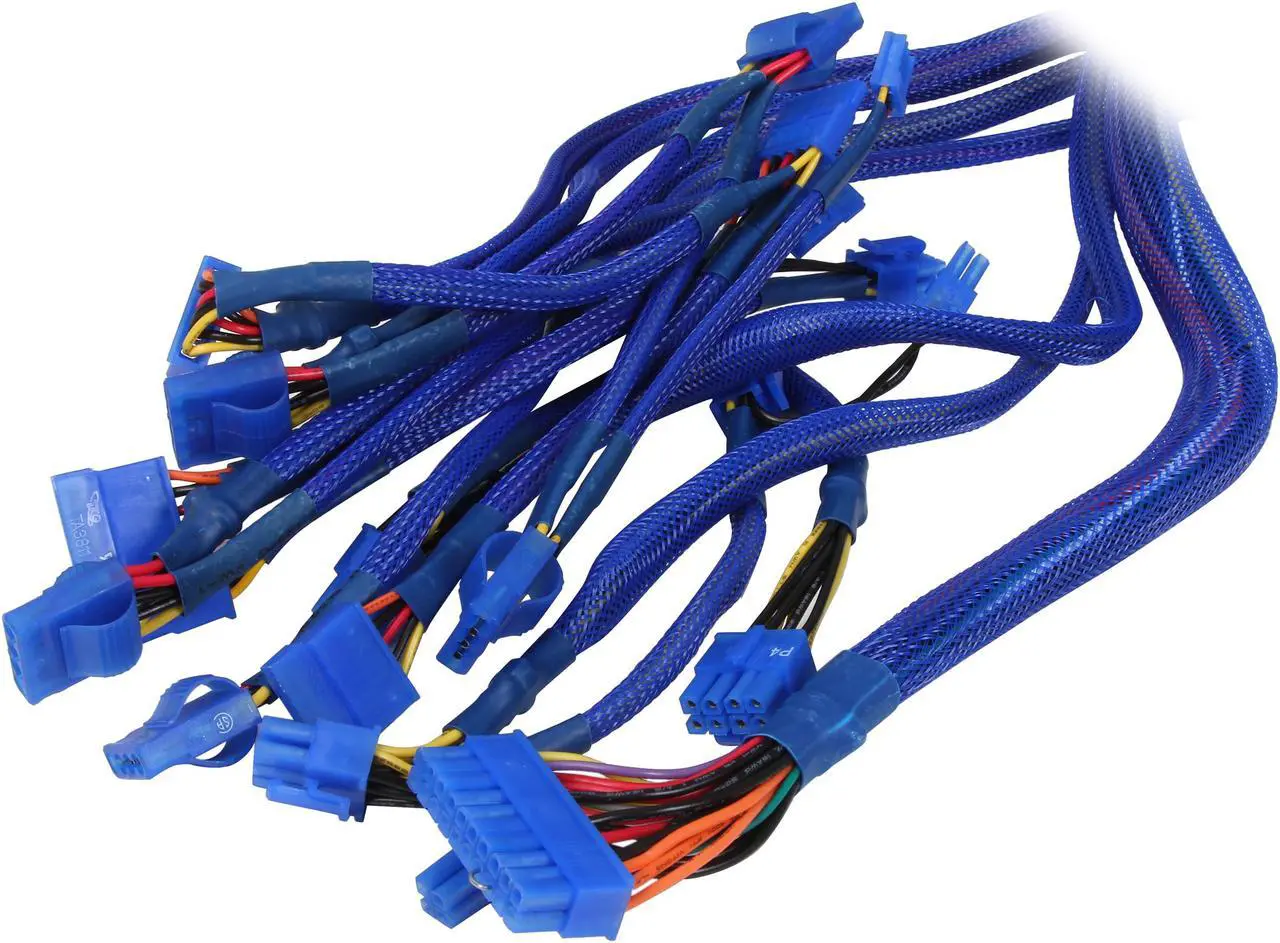 Alt view image 7 of 7 - APEVIA ATX-AS680W-BL 680 W ATX12V / EPS12V SLI Ready Power Supply