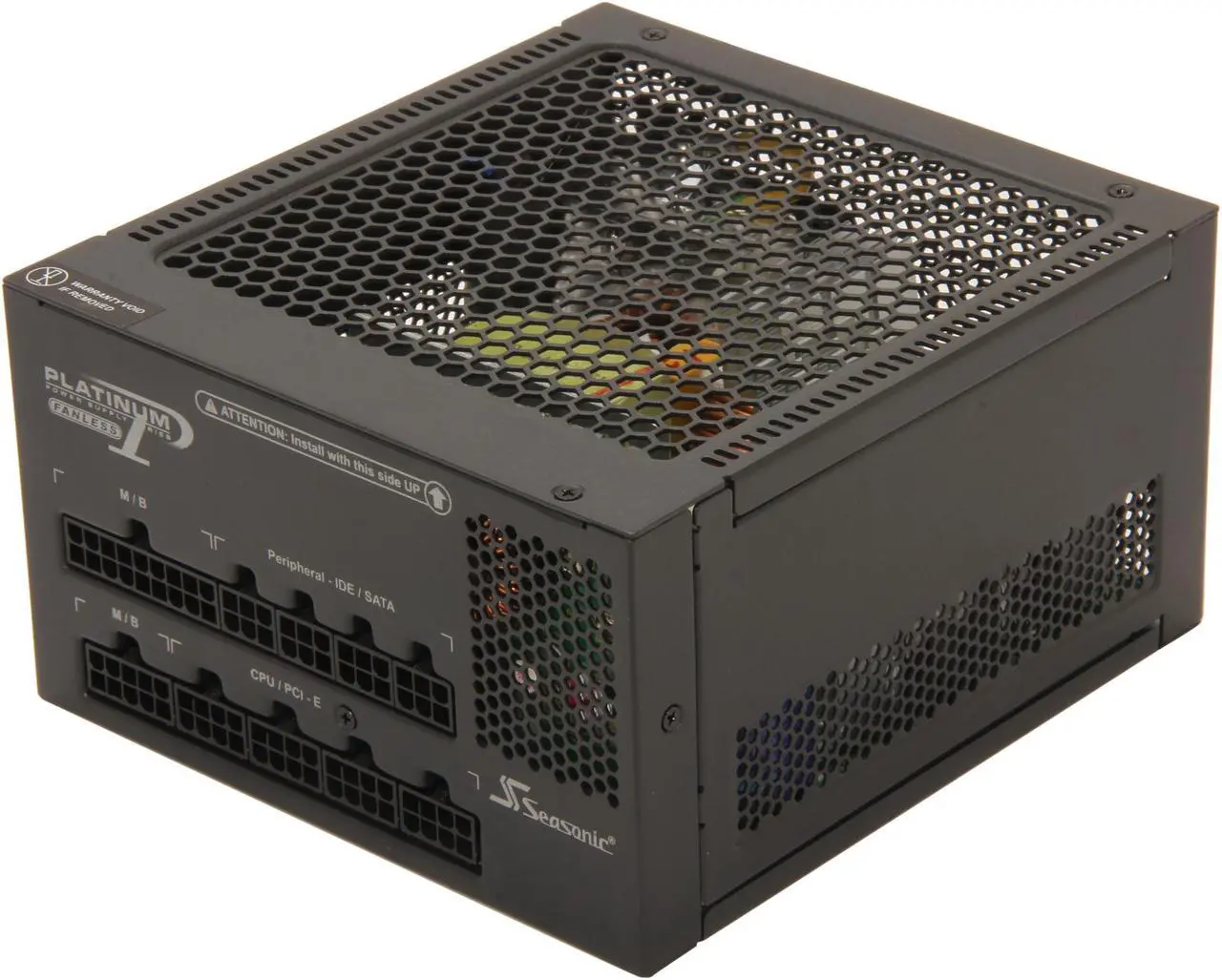 Alt view image 4 of 6 - SeaSonic Platinum Series SS-400FL2 Active PFC F3 400W ATX12V Fanless 80 PLUS Platinum Certified Modular Active PFC Power Supply New 4th Gen CPU Certified Haswell Ready