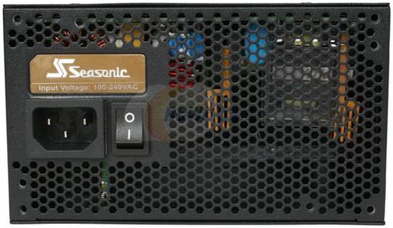 Alt view image 2 of 6 - SeaSonic X760 (SS-760KM) 760W ATX12V V2.3/EPS 12V V2.91, 80Plus Gold Certified, Active PFC Power Supply