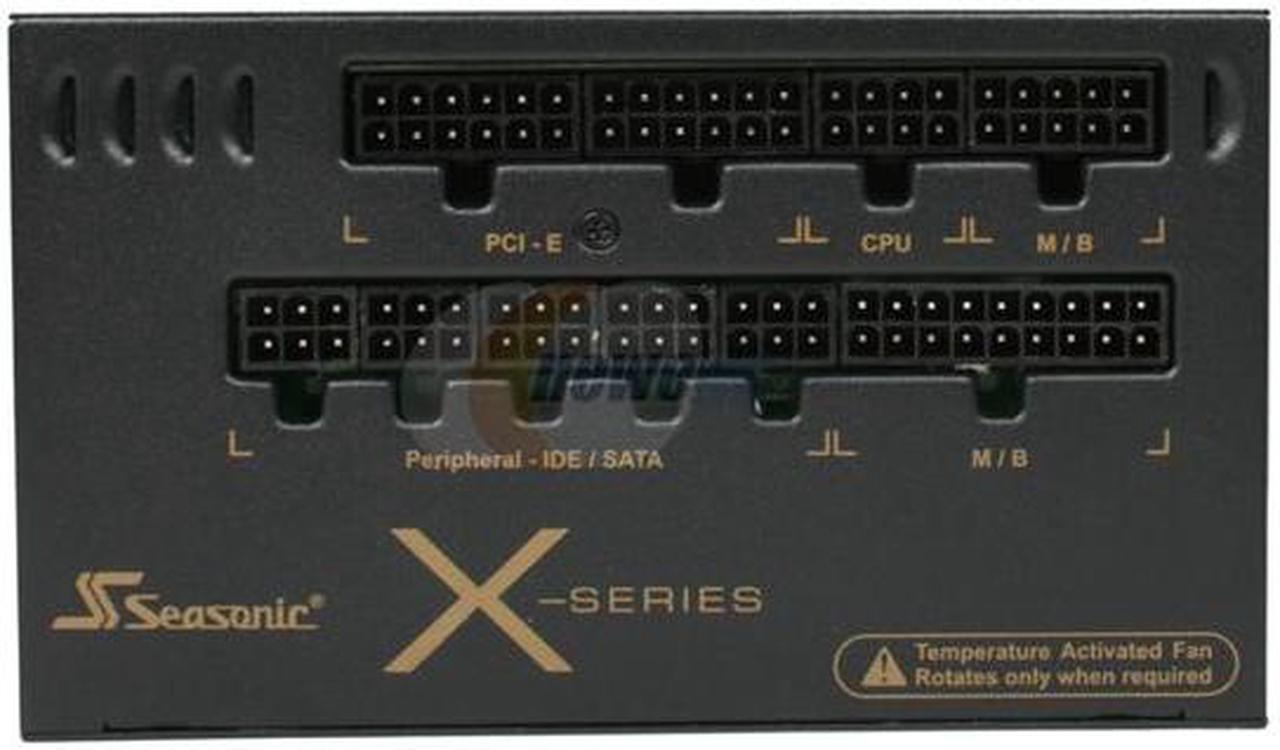 Alt view image 4 of 6 - SeaSonic X760 (SS-760KM) 760W ATX12V V2.3/EPS 12V V2.91, 80Plus Gold Certified, Active PFC Power Supply