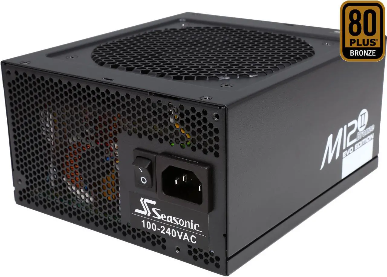 Main image of SeaSonic M12II 750 SS-750AM2 750W ATX12V / EPS12V SLI Ready 80 PLUS BRONZE Certified Modular Active PFC Full-modular Power Supply New 4th Gen CPU Certified Haswell Ready