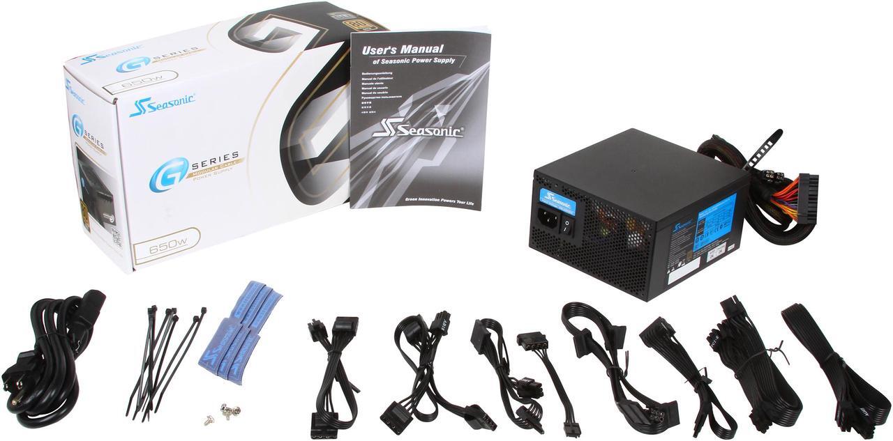 Alt view image 8 of 7 - SeaSonic G Series SSR-650RM 650W ATX12V / EPS12V SLI Ready CrossFire Ready 80 PLUS GOLD Certified Modular Active PFC Power Supply New 4th Gen CPU Certified Haswell Ready