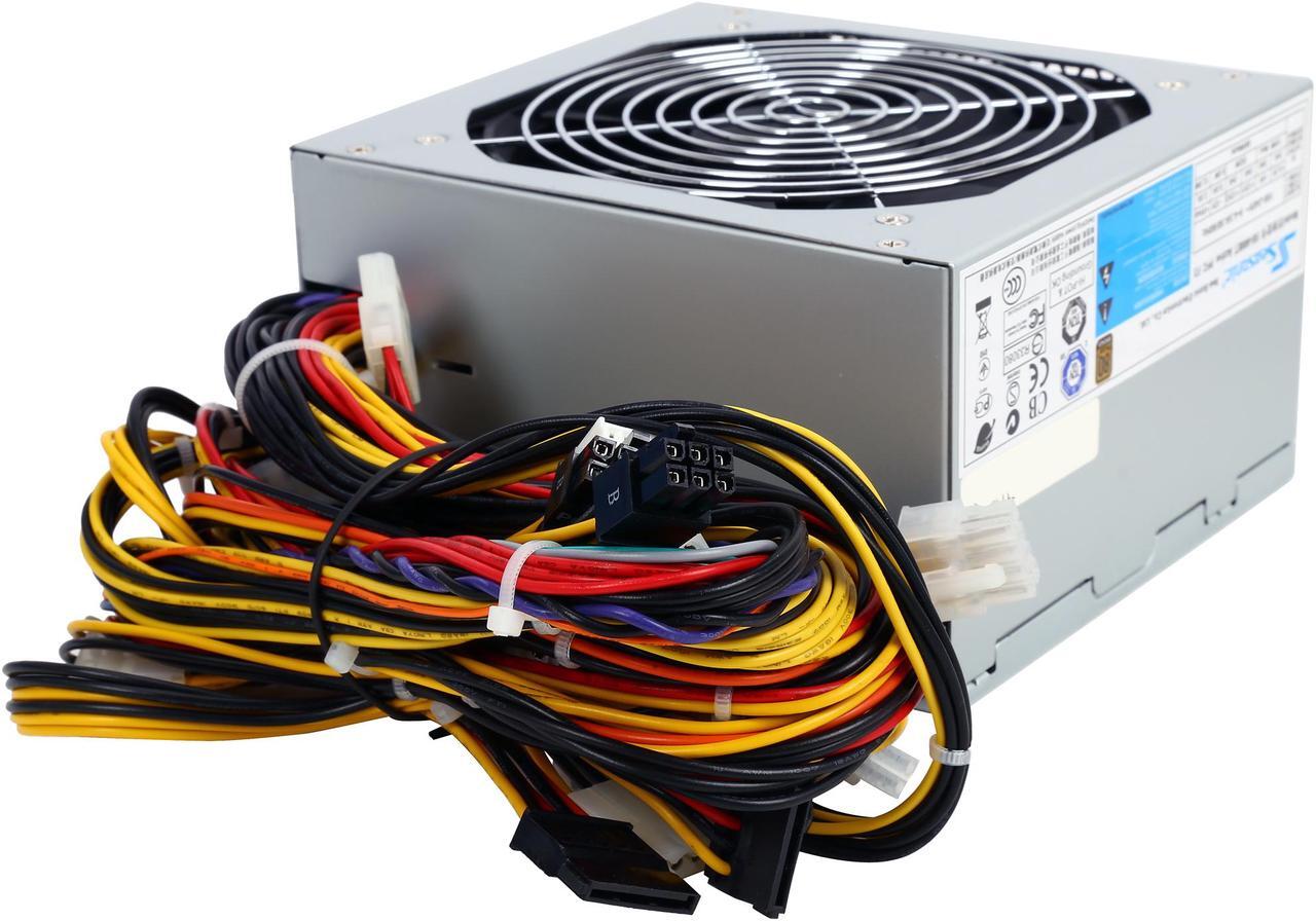Alt view image 5 of 6 - SeaSonic SS-600ET 600 W 80 PLUS BRONZE Certified Active PFC Power Supply