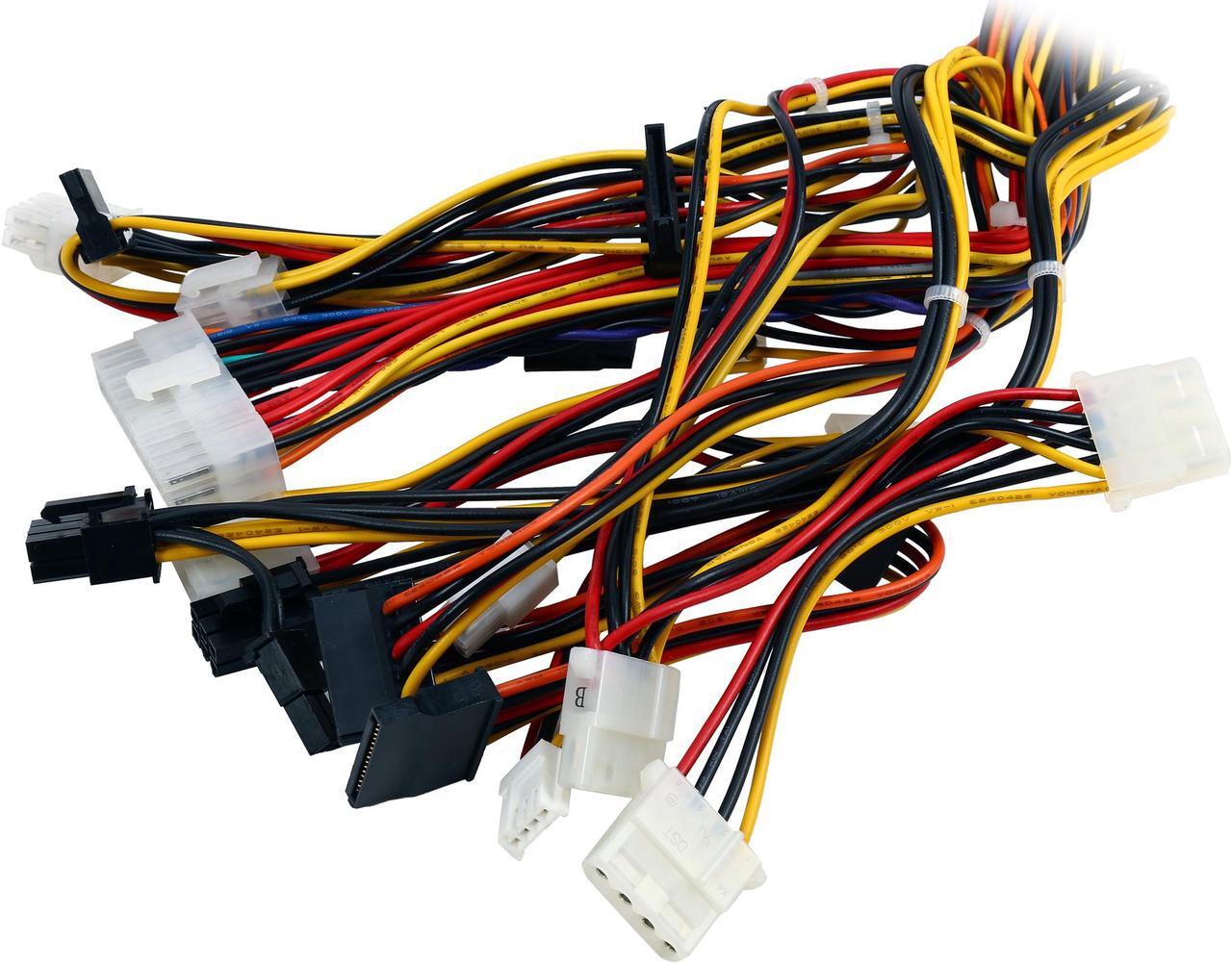 Alt view image 7 of 6 - SeaSonic SS-600ET 600 W 80 PLUS BRONZE Certified Active PFC Power Supply