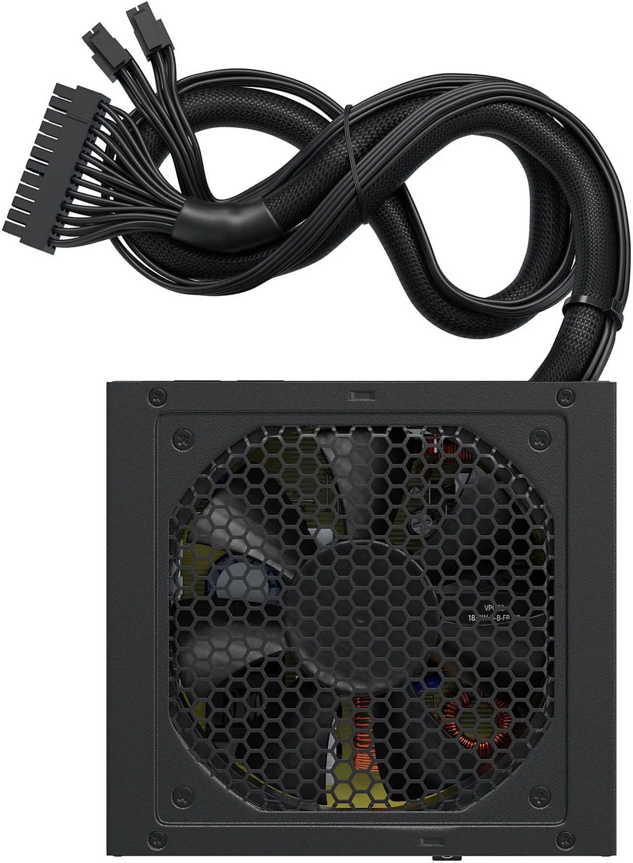 Alt view image 9 of 9 - Seasonic CORE GM-500, 500W 80+ Gold, Semi-Modular, Fan Control in Silent and Cooling Mode, Perfect Power Supply for Gaming and Various Application, SSR-500LM