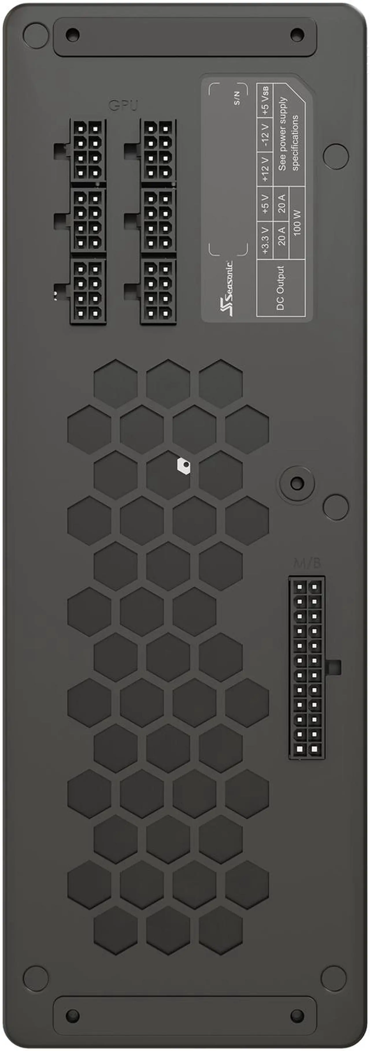 Alt view image 6 of 9 - Seasonic SYNCRO DGC-750, 750W 80+ Gold Power Supply, CONNECT Module Cable Management, SSR-750FA2, Must be Used with Case Q704 to Function Normally.