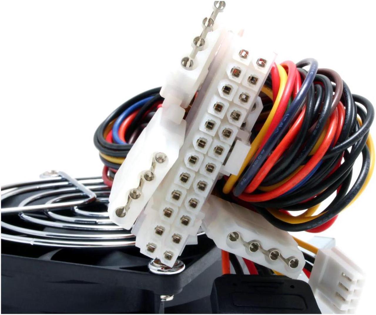Alt view image 3 of 8 - RAIDMAX RX-420K 420 W ATX12V Power Supply