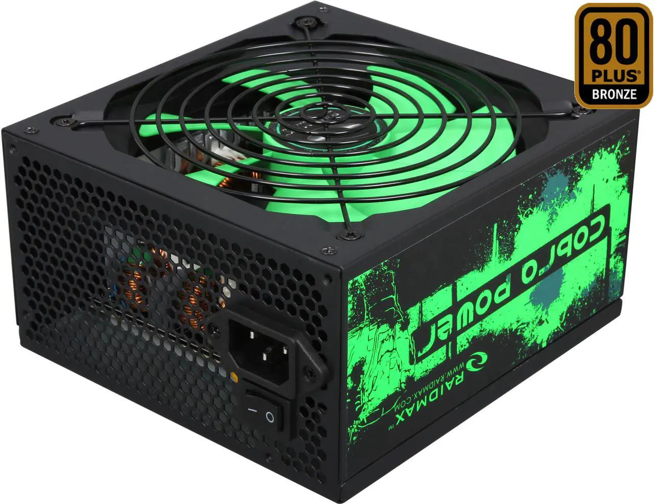 Main image of RAIDMAX Cobra RX-700AC-B Continuous 700 watts ATX12V / EPS12V SLI Ready CrossFire Ready 80 PLUS BRONZE Certified Non-Modular Power Supply