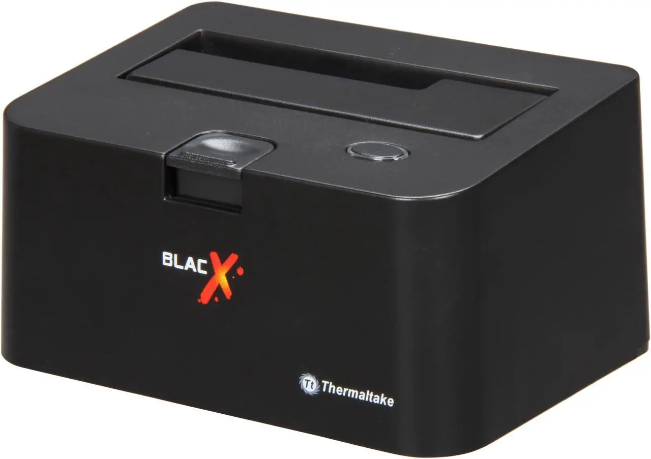 Main image of Thermaltake BlacX N0028USU External Hard Drive SATA Enclosure Docking Station 2.5" & 3.5" USB 2.0