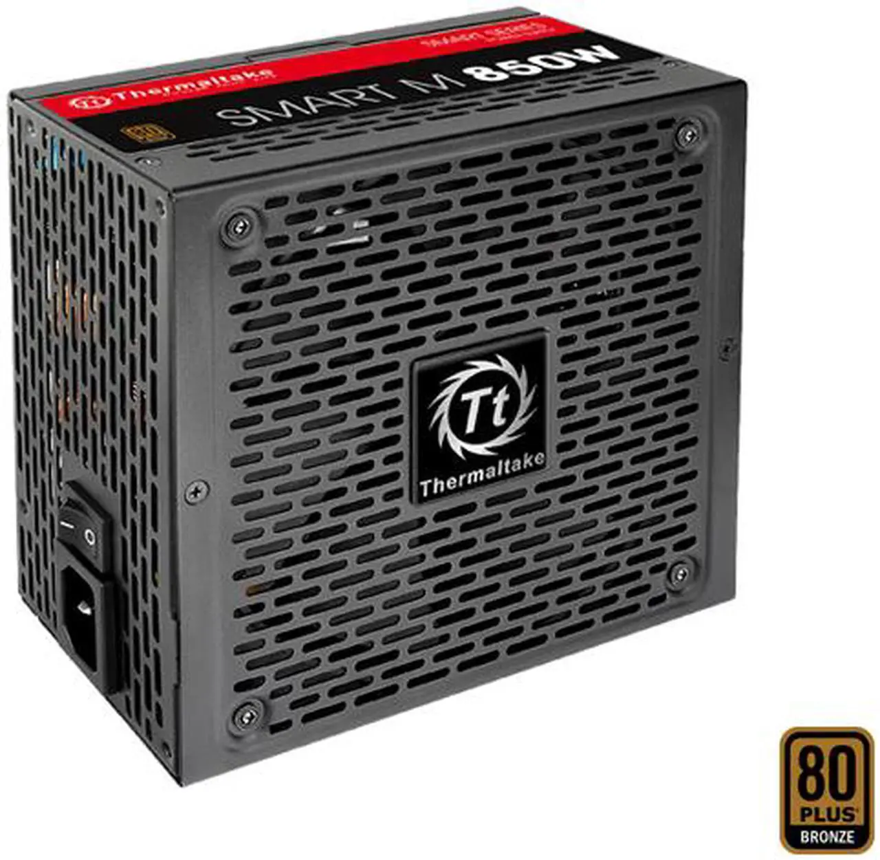 Main image of Thermaltake SMART M Series SP-850M 850 W Intel ATX 12V 2.3 SLI Certified CrossFire Certified 80 PLUS BRONZE Certified Semi-Modular Active PFC Power Supply