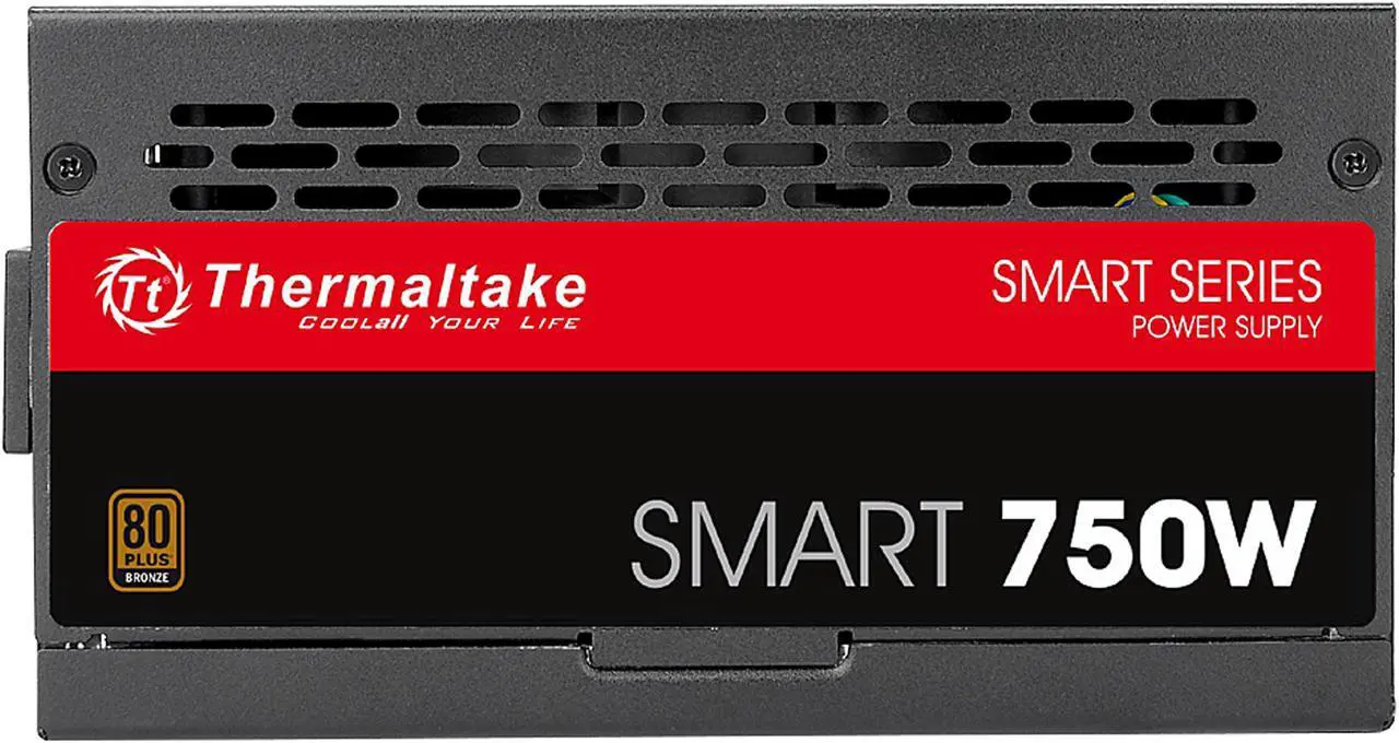 Alt view image 8 of 8 - Thermaltake Smart Series SP- 750P 750W ATX 12V v2.4 / EPS v2.92 80 PLUS BRONZE Certified Active PFC Power Supply, SP-750PCBUS
