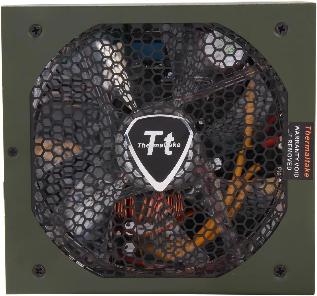 Alt view image 3 of 7 - Thermaltake EVO BLUE 2.0 EVO-850MPCGUS-A 850 W ATX12V / EPS12V SLI Certified CrossFire Ready 80 PLUS GOLD Certified Modular Active PFC Power Supply
