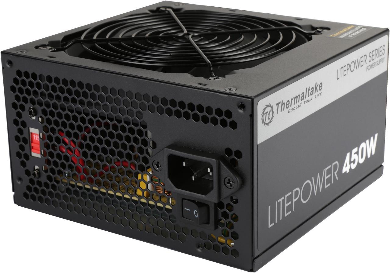 Thermaltake Litepower 450W ATX12V v2.3 Haswell Ready 2 Year Warranty Power Supply PS-LTP-0450NPCNUS-F