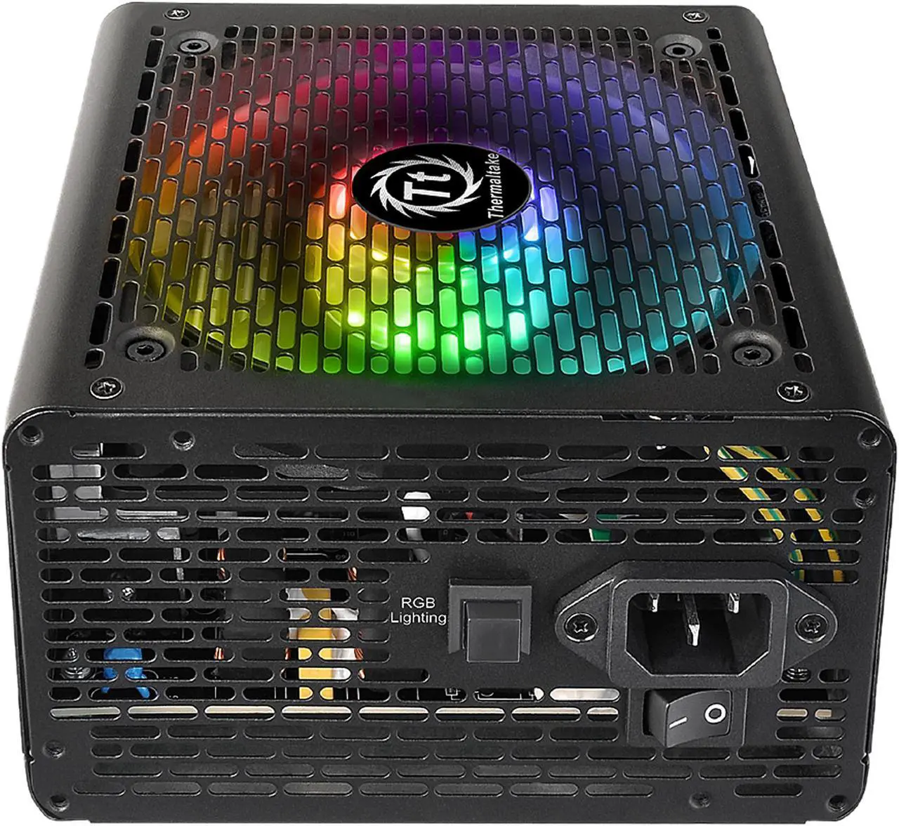Alt view image 3 of 10 - Thermaltake Smart RGB Series 700W SLI/CrossFire Ready Continuous Power ATX 12V V2.3 80 PLUS Certified 5 Year Warranty Active PFC Power Supply Haswell Ready PS-SPR-0700NHFAWU-1