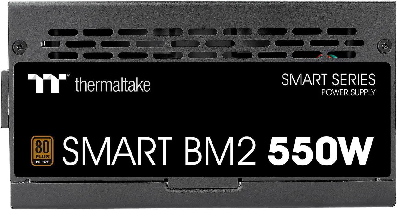 Alt view image 4 of 20 - Thermaltake Smart BM2 550W 80+ Bronze Intel Skylake’s C6/C7 States & ErP Ready 140mm Quiet Fan Japanese Capacitor Semi Modular Power Supply 5 Year Warranty, PS-SPD-0550MNFABU-1