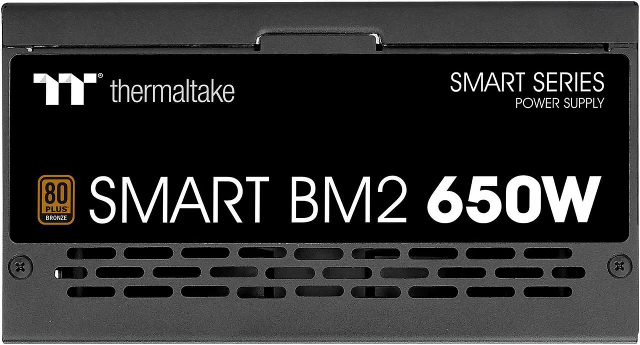 Alt view image 5 of 14 - Thermaltake Smart BM2 650W 80+ Bronze Intel Skylake’s C6/C7 States & ErP Ready 140mm Quiet Fan Japanese Capacitor Semi Modular Power Supply 5 Year Warranty, PS-SPD-0650MNFABU-1