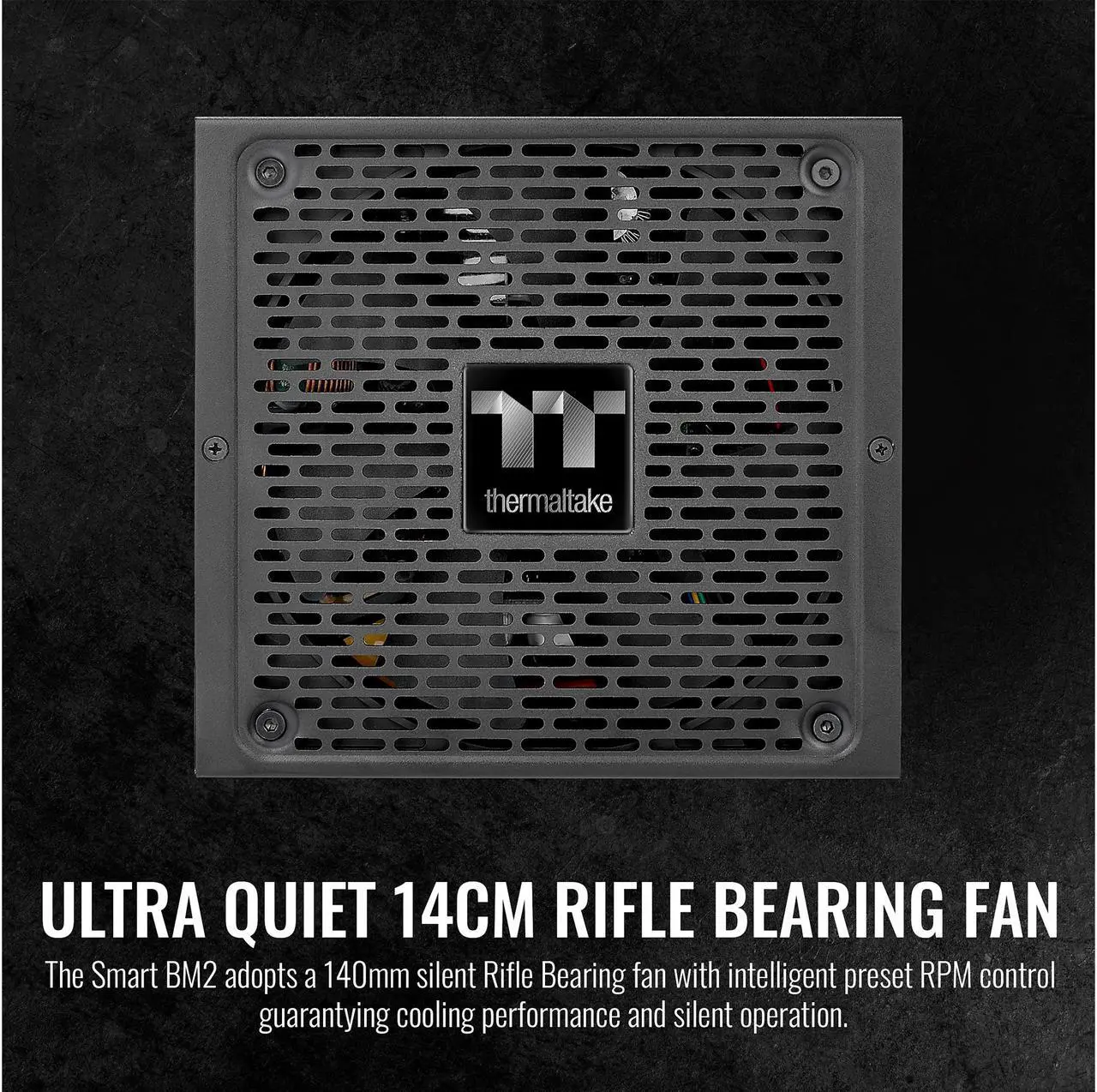 Alt view image 11 of 14 - Thermaltake Smart BM2 750W 80+ Bronze Intel Skylake’s C6/C7 States & ErP Ready 140mm Quiet Fan Japanese Capacitor Semi Modular Power Supply 5 Year Warranty, PS-SPD-0750MNFABU-1