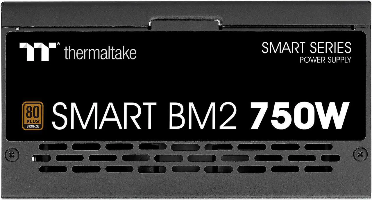 Alt view image 5 of 14 - Thermaltake Smart BM2 750W 80+ Bronze Intel Skylake’s C6/C7 States & ErP Ready 140mm Quiet Fan Japanese Capacitor Semi Modular Power Supply 5 Year Warranty, PS-SPD-0750MNFABU-1