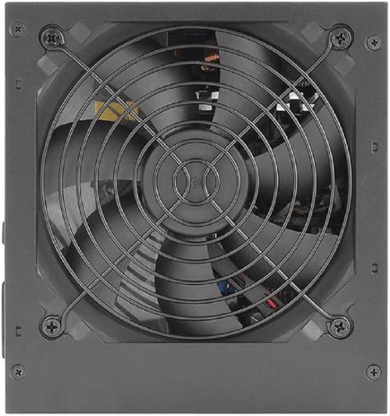Alt view image 2 of 6 - Thermaltake Smart W3 Series 80Plus Certified 600W Power Supply; ATX v3.1 Spec; 120mm FDB Fan; 5 Year Warranty; PS-SPW-0600NNFAWU-1