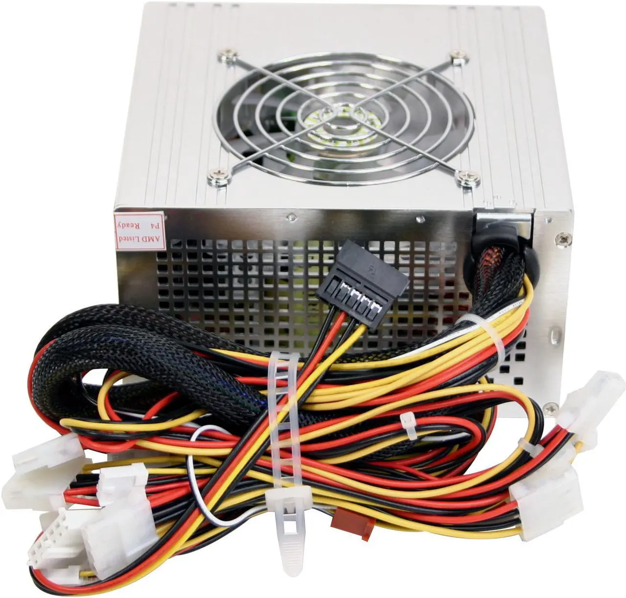 Alt view image 9 of 9 - APEX AL-B500E 500 W ATX12V Aluminum Power Supply