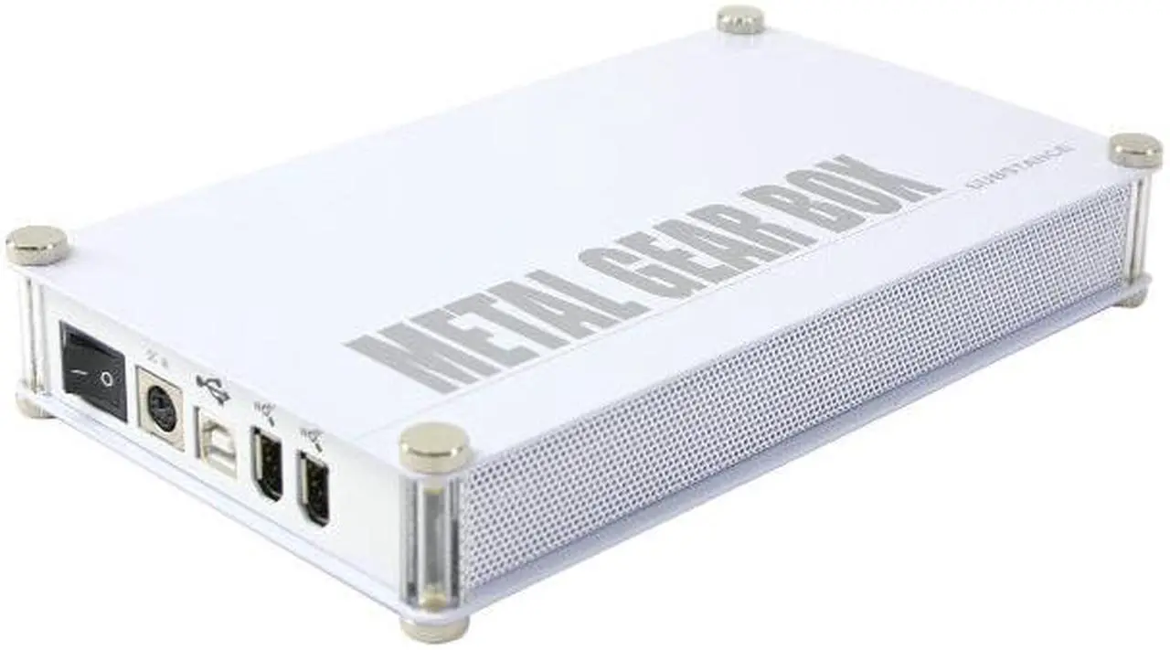 Alt view image 4 of 6 - PPA 1943 Aluminum 3.5" IDE USB 2.0 & 1394 External Enclosure W/ Light Bar