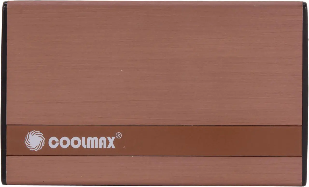 Alt view image 2 of 6 - COOLMAX HD-250BZ-U2 Aluminum 2.5" Copper SATA I/II USB 2.0 External Enclosure