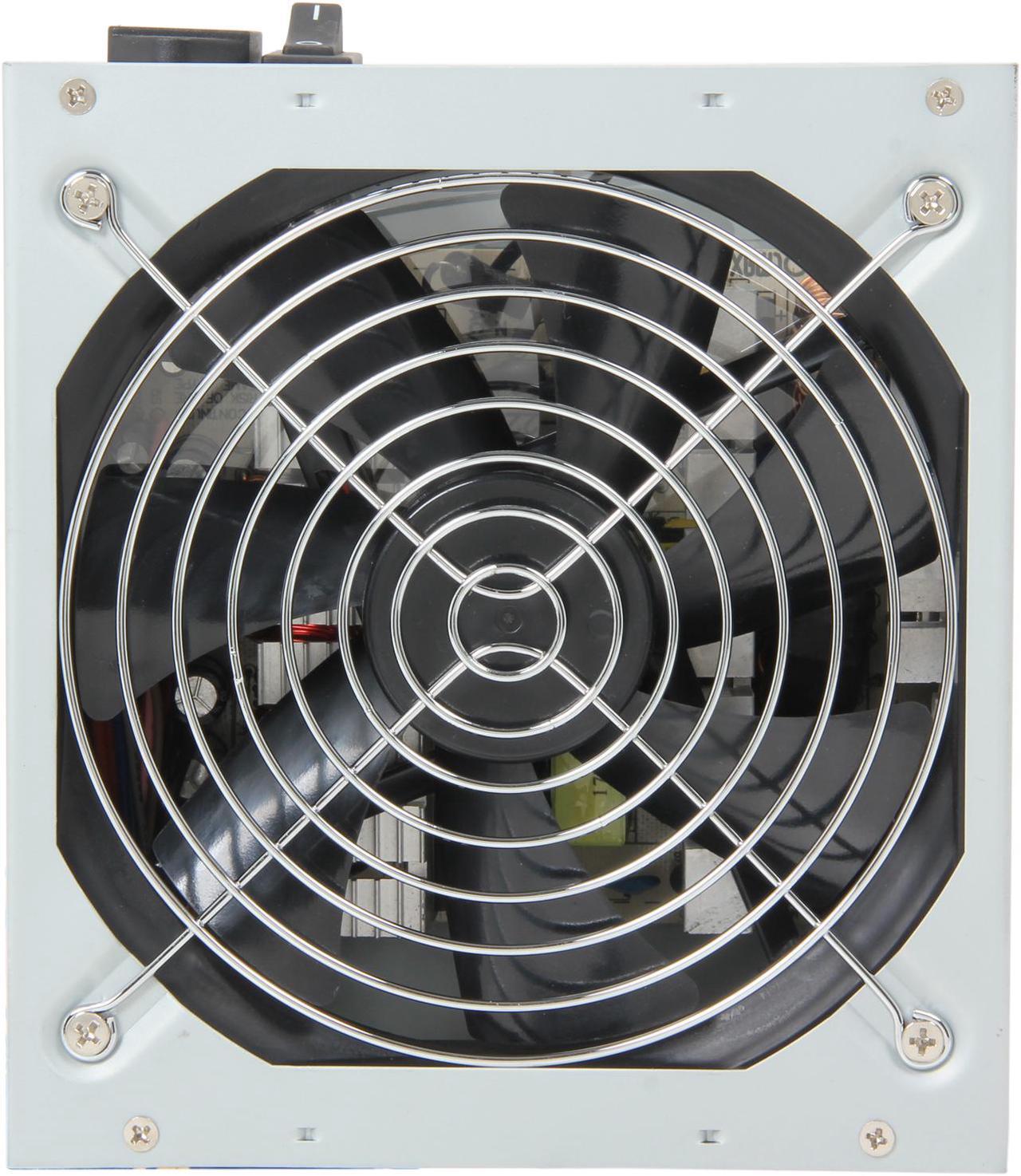 Alt view image 3 of 7 - COOLMAX ZX Series ZX-500 500 W ATX12V v2.2 / EPS12V v2.91 SLI Ready CrossFire Ready 80 PLUS Certified Active PFC Power Supply
