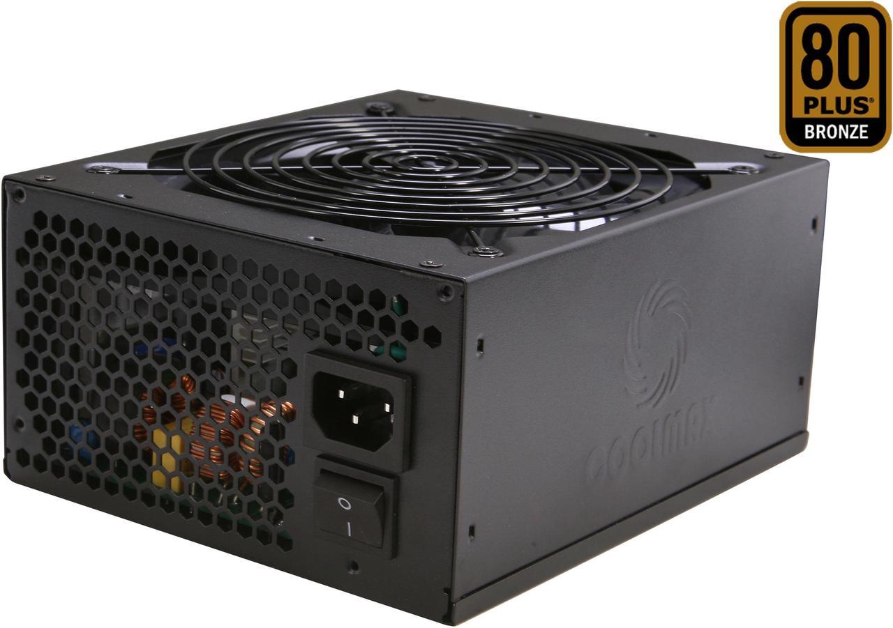 COOLMAX ZU Series ZU-800B 800 W ATX12V / EPS12V SLI Ready CrossFire Ready 80 PLUS BRONZE Certified Modular Active PFC Power Supply