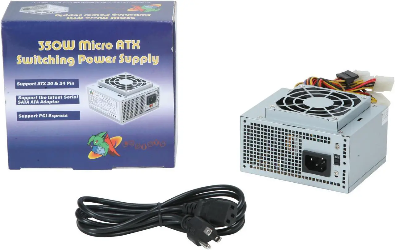 Alt view image 7 of 7 - LOGISYS Computer PS350MA 350 W Micro ATX Power Supply