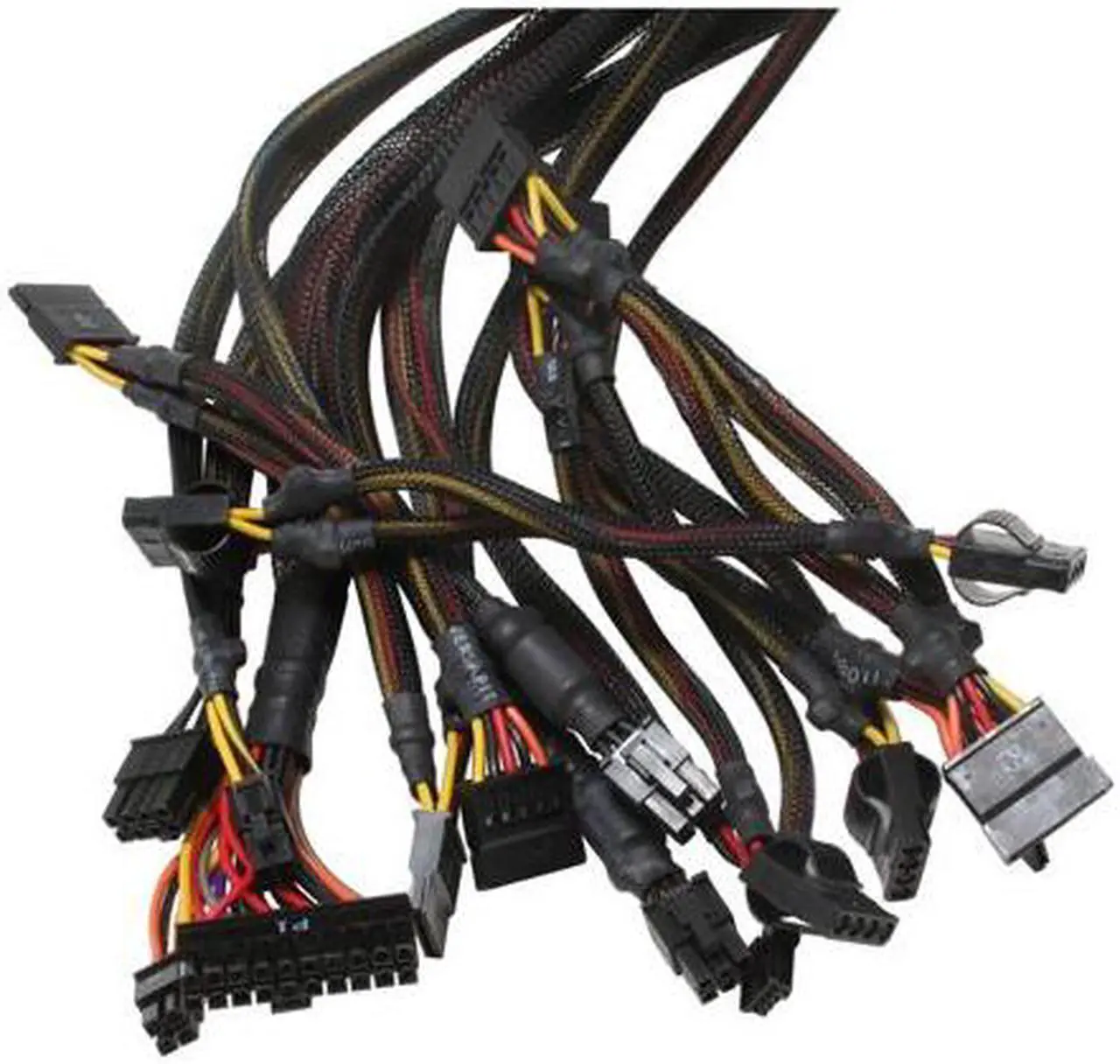 Alt view image 6 of 9 - Cooler Master RS-600-ASAA 600 Watts Continuous ATX Form Factor 12V V2.2 / SSI standard EPS 12V V2.91 SLI Certified CrossFire Ready 80 PLUS Certified Active PFC (0.99) PFC Power Supply